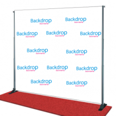 custom step and repeat backdrop Banners
